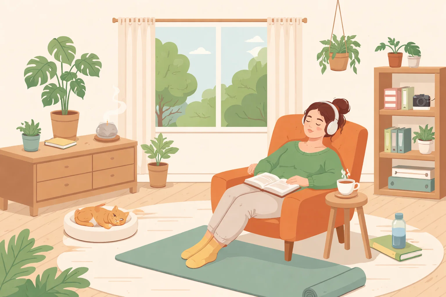 Illustration for A weekend reset for your attention