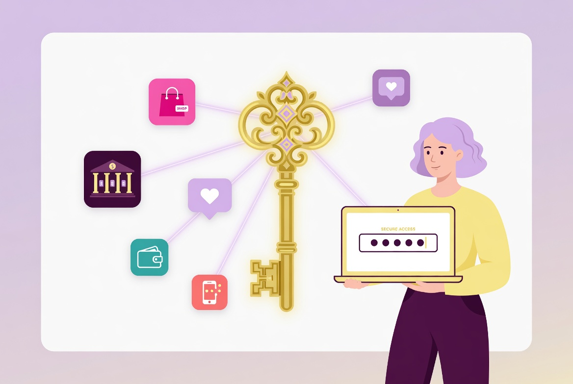 Illustration for Password manager setup that actually gets used