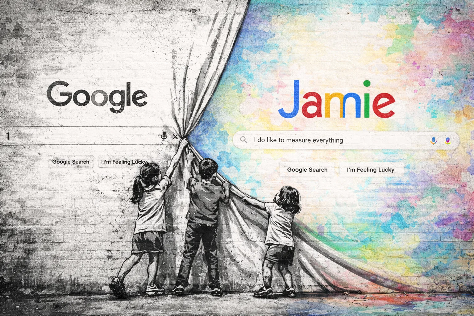 Flat illustration of a person welcoming readers with blog cards and notes